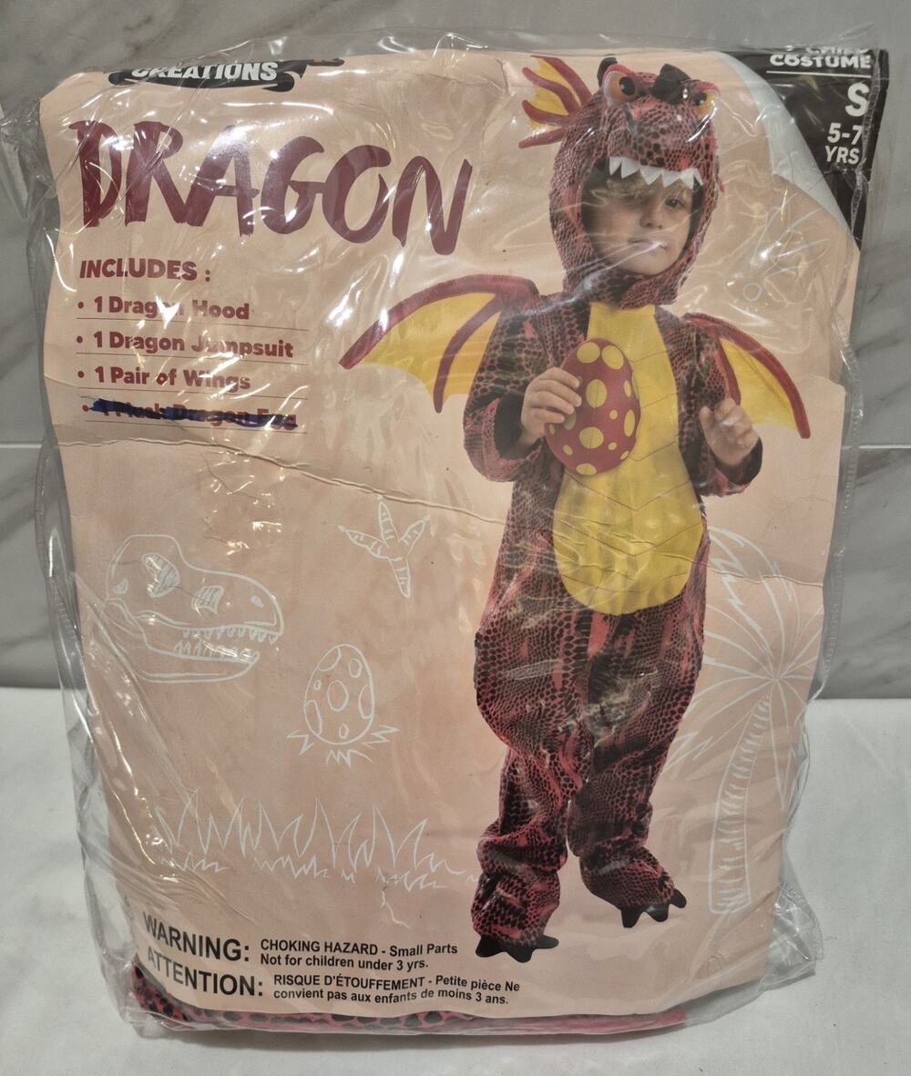 Spooktacular Creations DRAGON Costume Child S/5-7 Years
